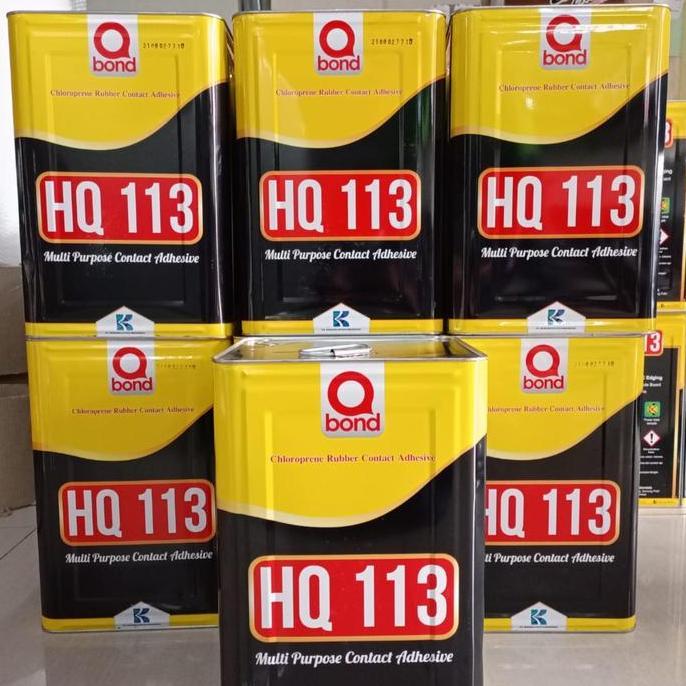 Promo Lem Kuning Qbond Hq 113 B @10 Kg / Q-Bond Lem Serbaguna Cod
