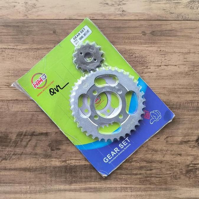 GEAR PRESS GIR SET DEPAN BELAKANG GRAND ASTREA PRIMA 14T/36T