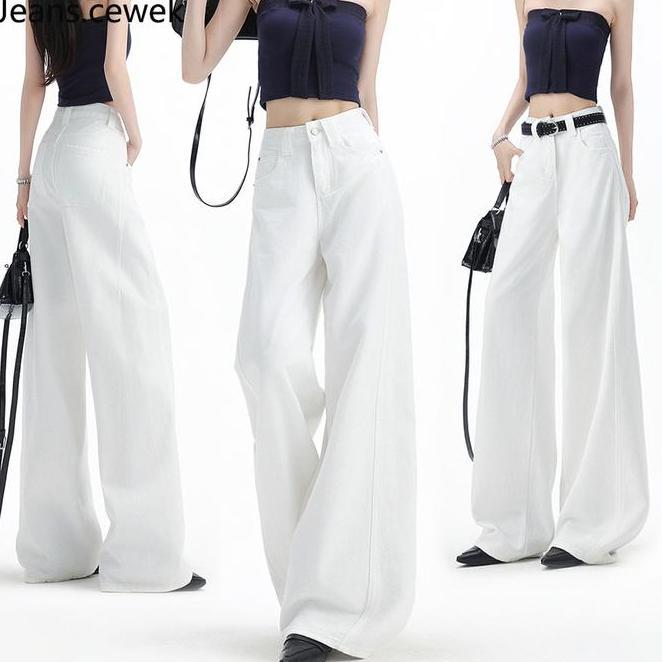 Jeans.Cewekcelana Putih Panjang Wanita Celana Jeans Panjang Wanita Celana Hhwaist Celana Straht Jean