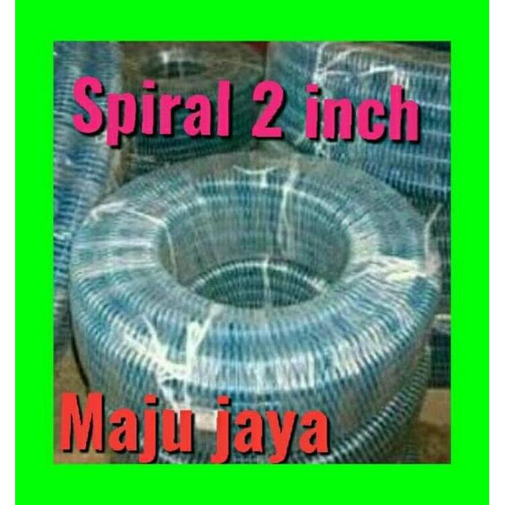 Selang Hisap Spiral 2 Inch Mesin Pompa Air Irigasi Sawah Honda Firman High Quality