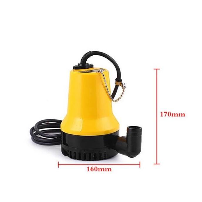 Submersible Pump Pompa Rendam Dc 12V 7A Untuk Kuras Kolam Ikan Dll