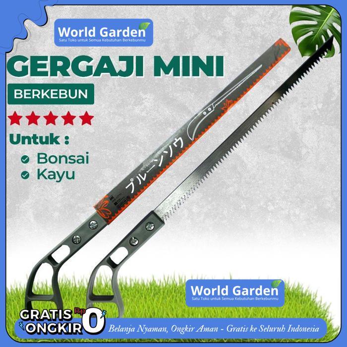 GERGAJI TANGAN KAYU BONSAI PRUNING HAND SAW PG KDR TERBAIK