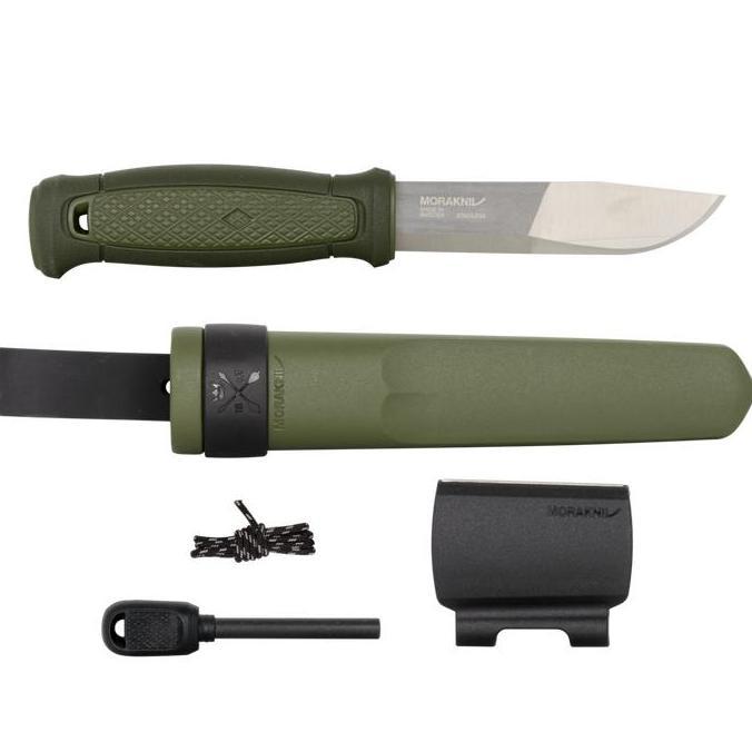 Pisau Morakniv Kansbol With Survival Kit - Bushcraft Stainless Steel