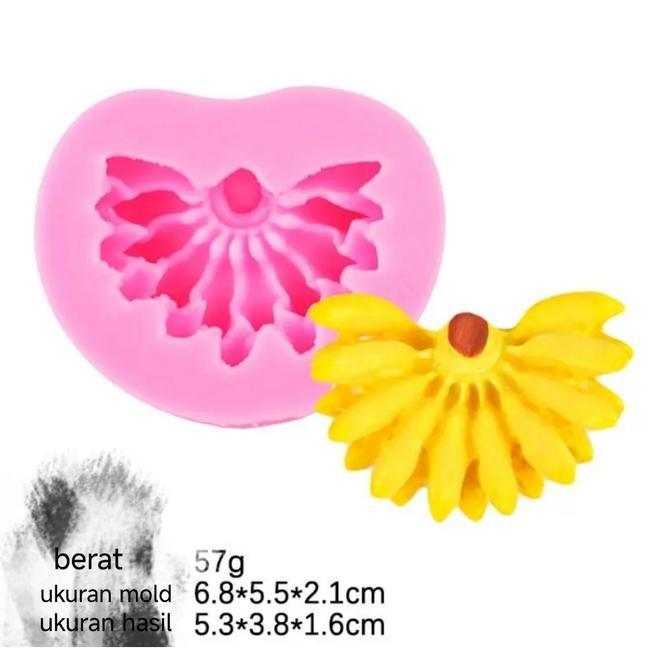 Silicone Mold Pisang Untuk Baking Warna Putih ..Untuk Warna Pink Sudah Habis Food Grade
