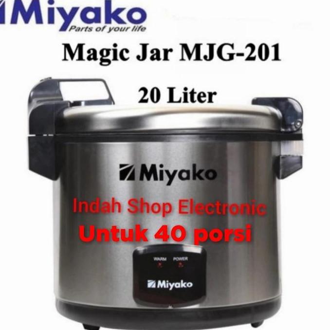 Magic Jar Miyako MJG-201/Miyako MJG-201 Penghangat Nasi 20 L
