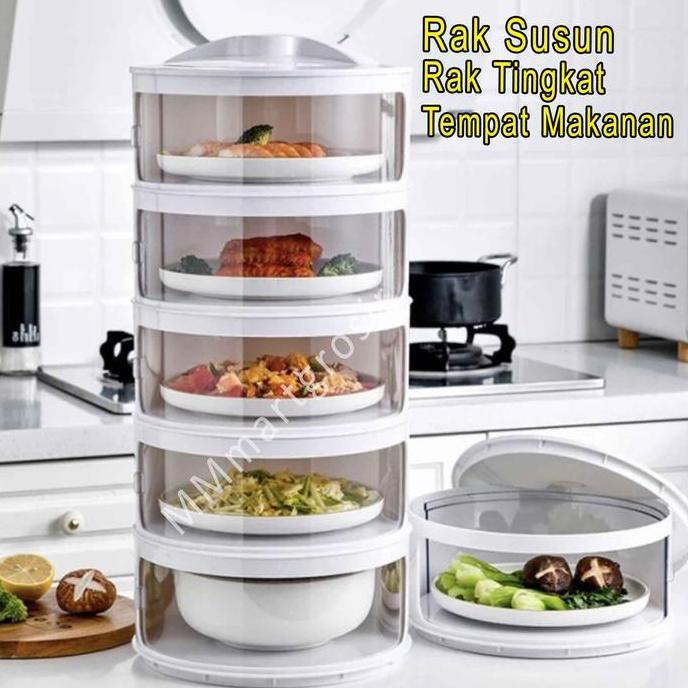 Rak Susun / Rak Tingkat / Tempat Penyimpanan Makanan / Rak Serbaguna