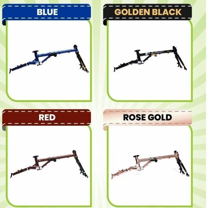 FRAME FNHON GUST BLACK DISCBRAKE ORIGINAL DAN TERPERCAYA