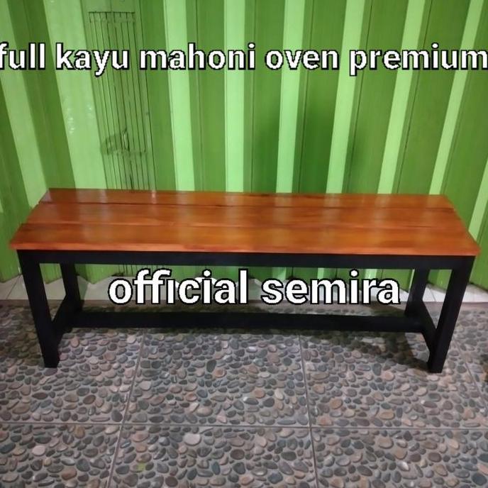 TERBARU - bangku panjang jari2/bangku taman/bangku murah/kursi murah/kursi taman Kayu Minimalis/full