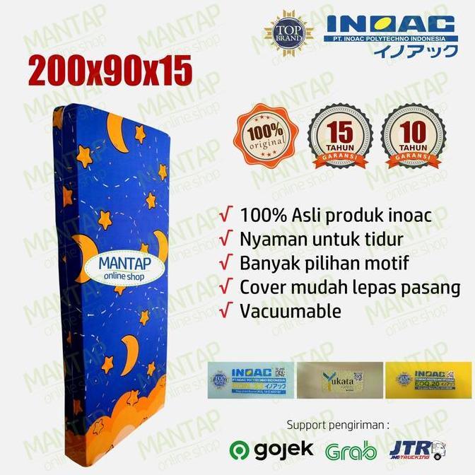 Kasur busa INOAC 200 x 90 x 15
