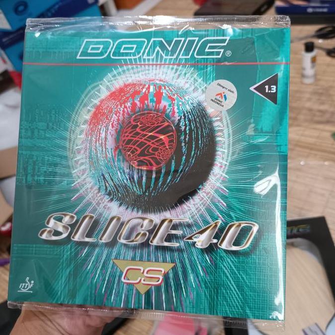 KARET TENIS MEJA DONIC SLICE 40 CS ORIGINAL