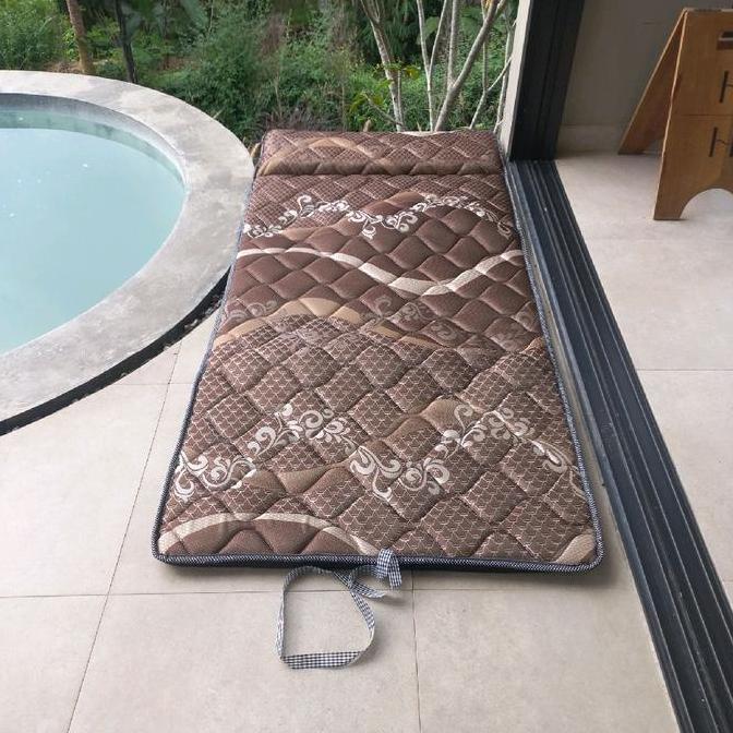 TERMURAH - Minimalis Kasur Lantai Travel Bed Kniting 90x190x5 Furniture Nyaman dan Praktis untuk Ala