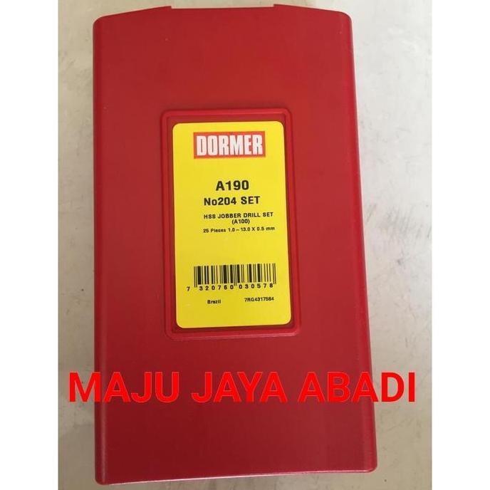 Dormer Mata bor besi 1-13mm