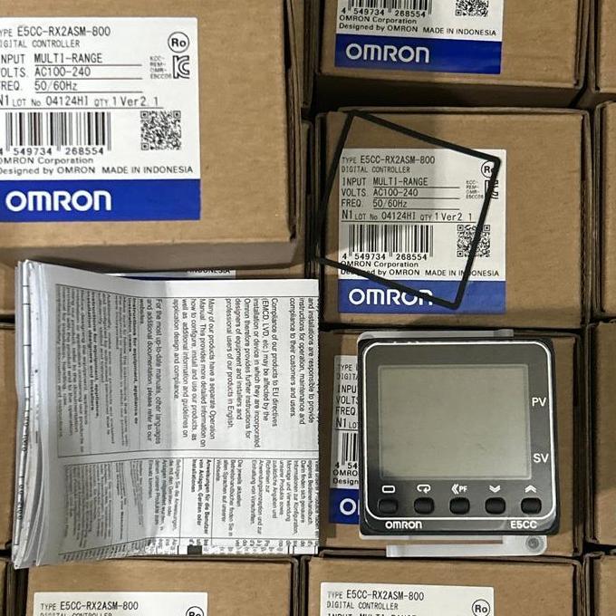 E5CC-RX2ASM-800 DIGITAL TEMPERATURE CONTROLLER OMRON E5CC-RX2ASM-800