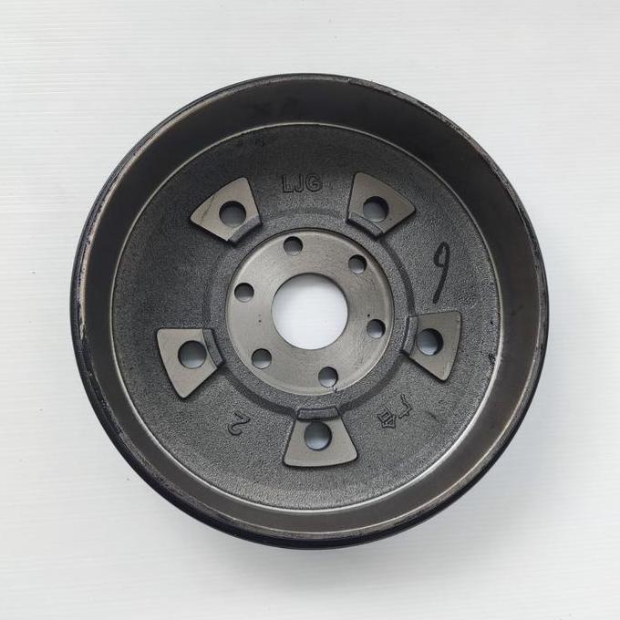 Tromol Belakang Jialing Lobang Lubang 5 + 6 Diameter 220 Motor Roda Tiga  Sale