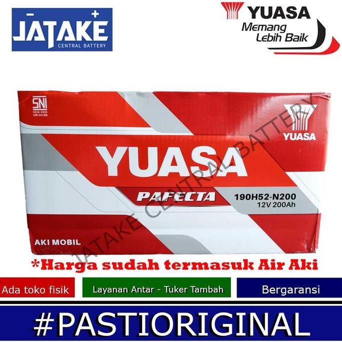Aki basah Yuasa Pafecta N200/ N 200 di Tangerang