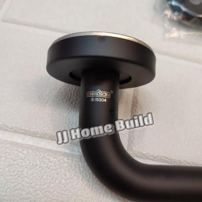 Handle Pintu Roses Dekson Lhtr 0017 Matt Black/Hitam / Gagang Pintu  Sale