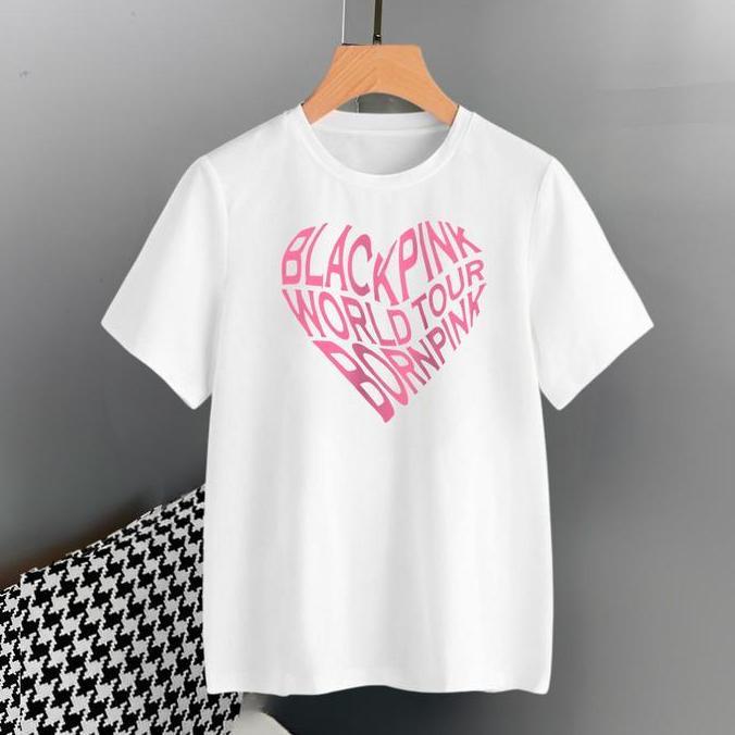 DS379 >> ACC WIJAYA Kaos Premium Wanita KS545 Size S M L XL 2XL 3XL 4XL 5XL- BlackPink