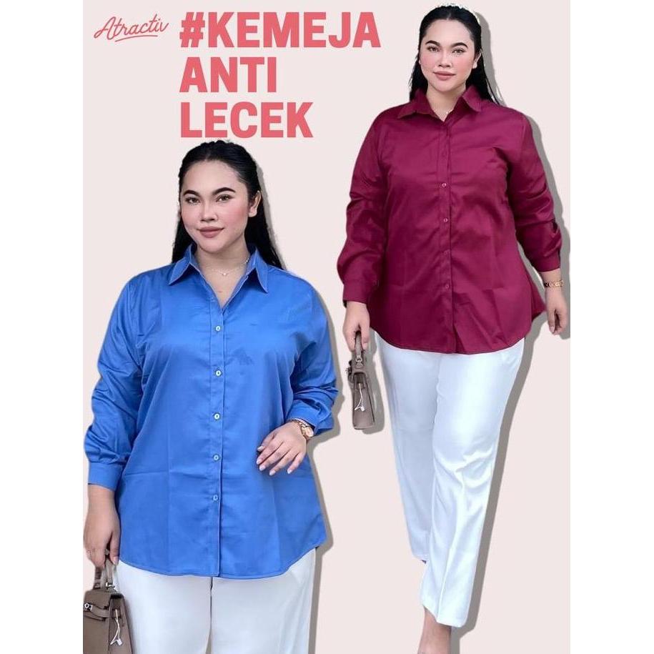 DN3 - Kemeja Jumbo Anti Lecek Shani Amelia