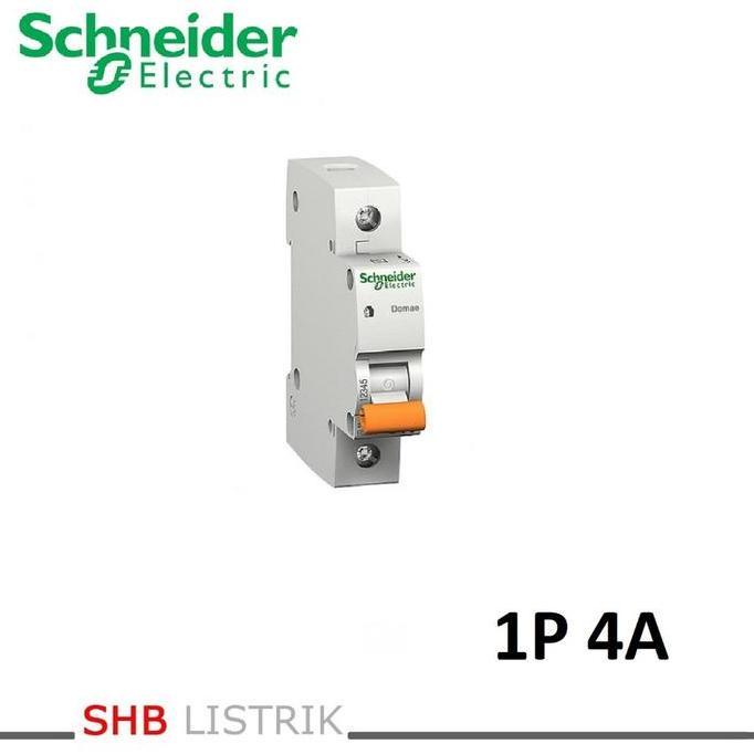 MCB SCHNEIDER 4A 1PHASE/ MCB 4 AMPER BEST SELLER
