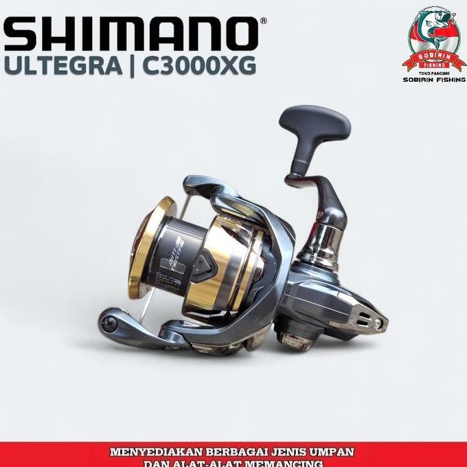 Reel shimano ultegra c3000xg power handle super smooth seri terbaru