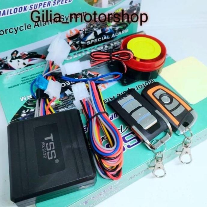 Alarm system Motor Alarm Remote Starter TSS Remot Motor Alarm Motor TSS Anti Maling Alarm motor TSS 