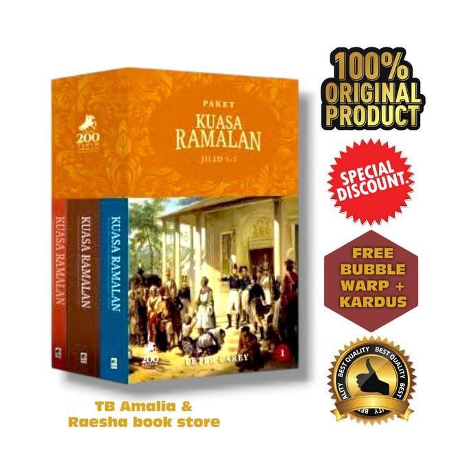 Paket Buku Kuasa Ramalan Jilid 123 - Peter Carey Kualitas Terbaik Harga Termurah