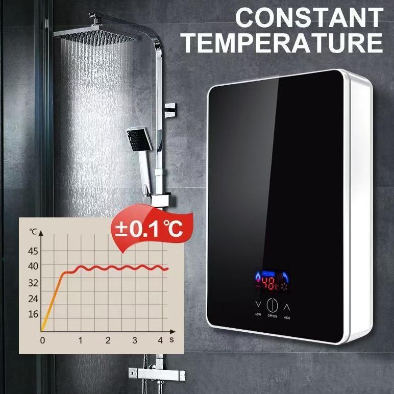 Pemanas Air Pancuran Kamar Mandi Pemanas Air Listrik Instan Yang Dipasang Di Dinding Pemanas Air Hem