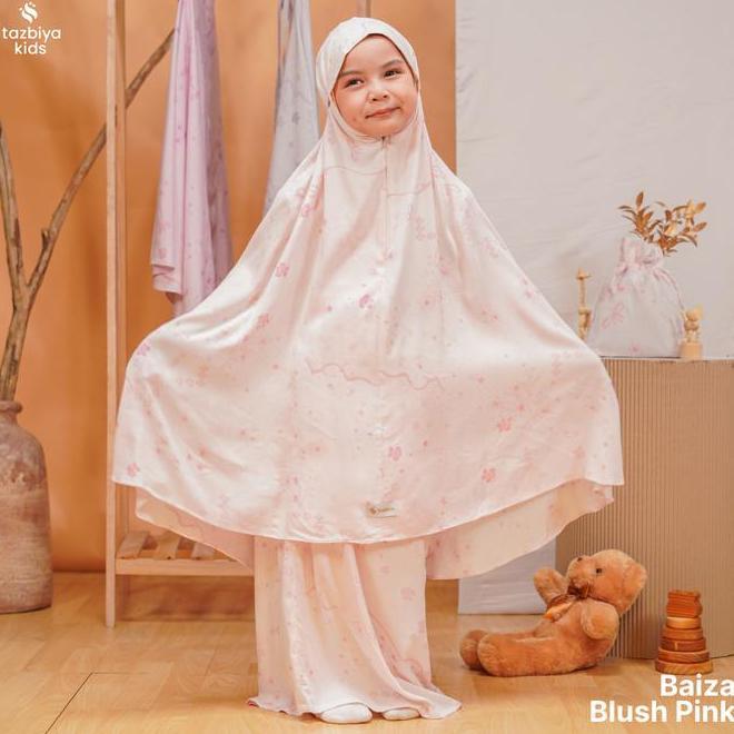Tazbiya Mukena Anak Rayon Baiza Series I Mukena Anak Motif Tk Sd Smp Mukena Anak 414 Tahun Mukena Ra