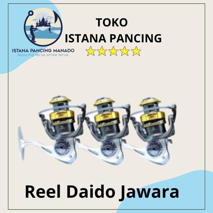 Reel Pancing daido jawara 1000 - 2000 - 3000 - N0. 1000