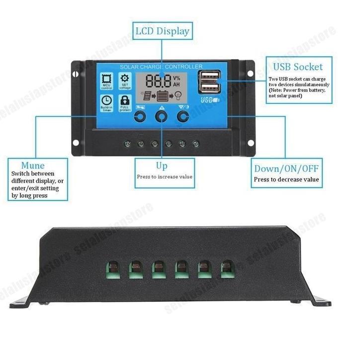 TERLARIS Solar Panel / Solar Cell / Panel Surya 60wp Monocrystalline SOLAR PANEL SURYA PEMBANGKIT LI
