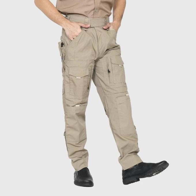 Celana Kitanica Tactical Pants Kain Panjang Hijau Nyaman Outdoor Pria