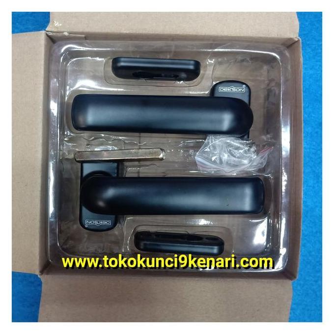 Handle Pintu Almunium Dekson / LHR 0816 Dekson Hitam