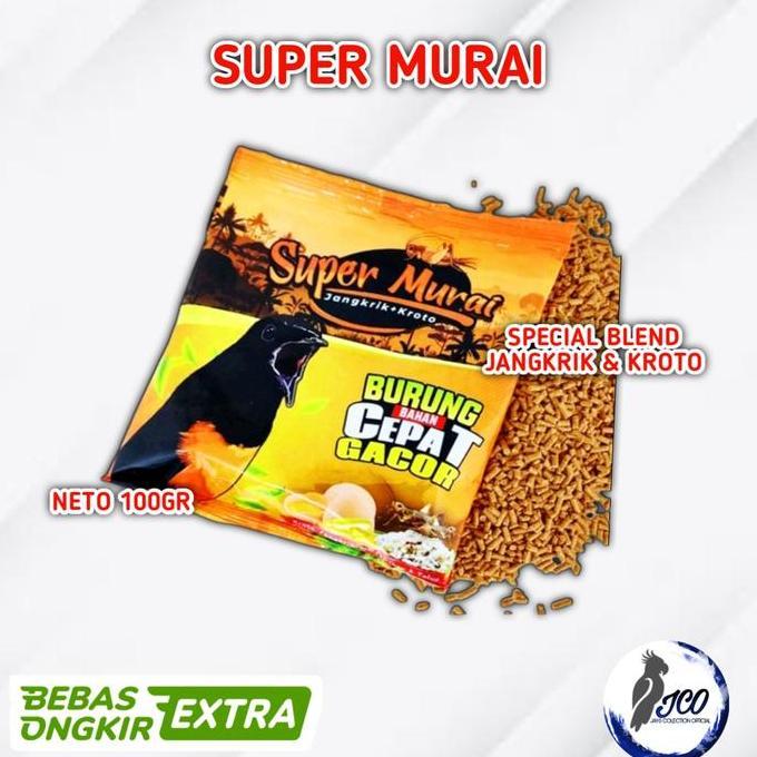 TERBARU PAKAN BURUNG MURAI GACOR SUPER MURAI BURUNG CEPAT GACOR VOER SUPER PROMO