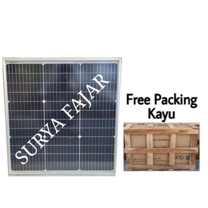 Solar Panel Solar Cell Panel Surya GH 50wp Monocrystalline 50 Wp Mono