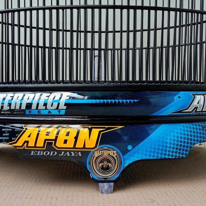 SANGKAR/KANDANG MURAI EBOD JAYA PVC DECAL MASTERPIECE APBN New