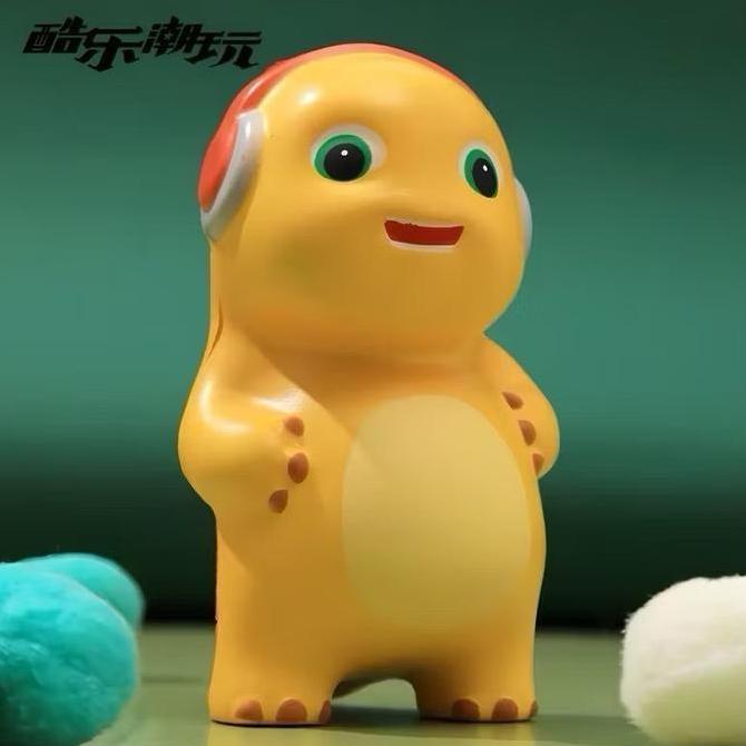 Squishy Dino Nailong mainan dino kuning nailong import