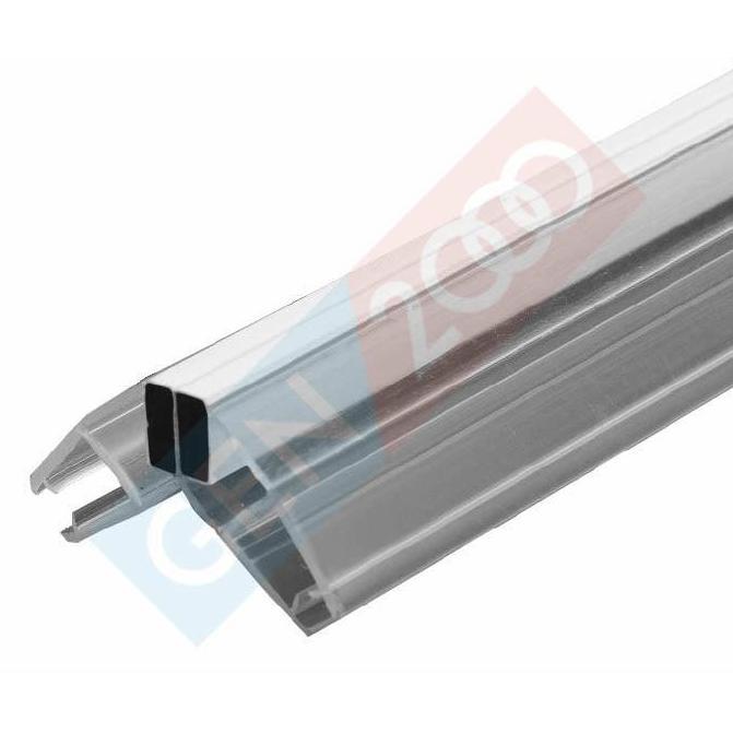 Magnetic Glass Clip Seal Pintu Kaca Sliding Klip Seal Magnet Shower