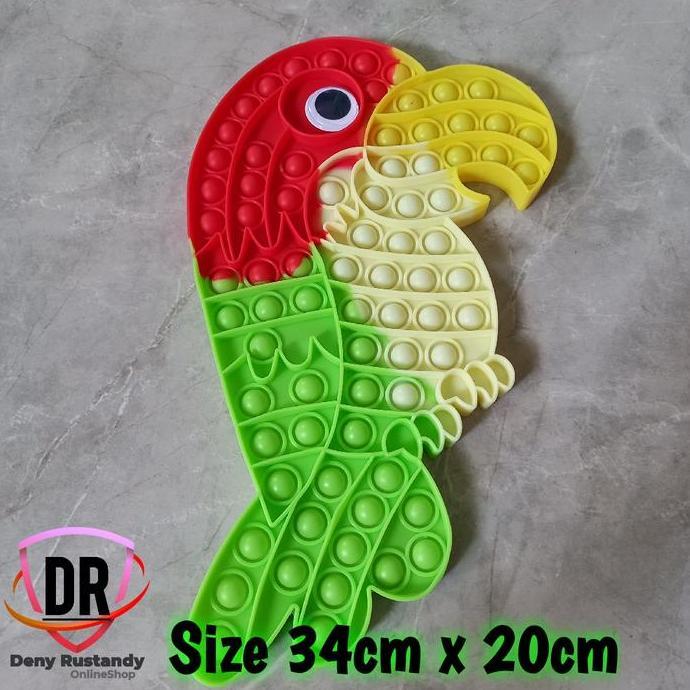 New Pop it toys Jumbo XL besar mainan Anak Fidget Mainan Edukasi Anak