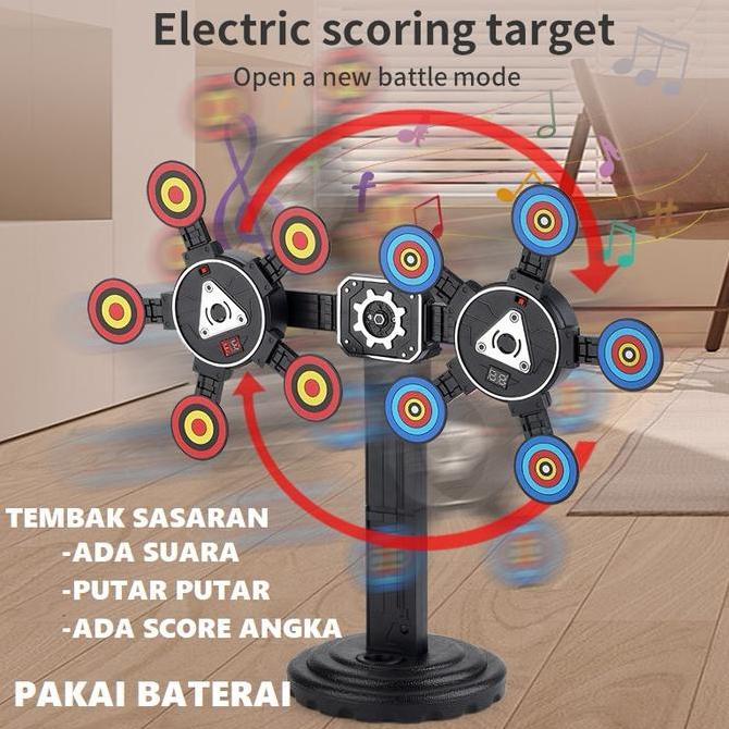 JUMBO NEW PRODUK / MAINAN ANAK PAPAN TARGET  TEMBAK SASARAN SHOT AUTOMATIC SASARAN SHOOTING / AUTO A