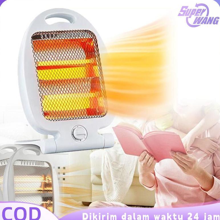 Alat Pemanas Ruangan Portable Penghangat Ruangan Elektrik Quartz Heater Heater Ruangan Untuk Kamar