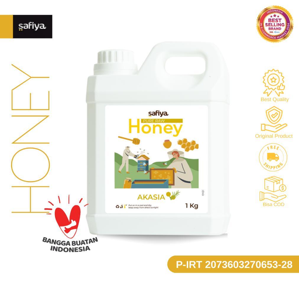 Safiya Madu Murni Akasia 1 Kg Raw Honey