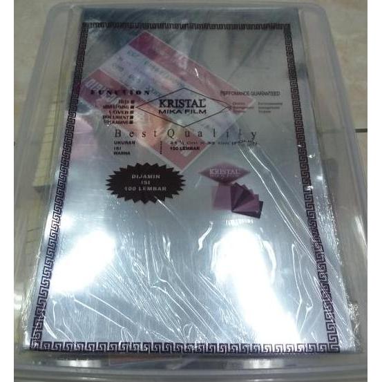 Plastik Mika Jilid F4 Cover Mika Jilid F4