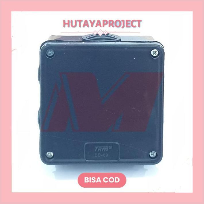 jg-8 TRM Duradus Hitam/Putih (Kecil 5/8", Besar 3/4", Jumbo) / Junction Box Hemat