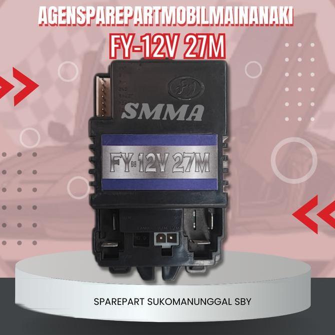 Remote Control + Reciever Mobil Mainan FY-6V/12V 27 M mobil aki,pliko,PMB,Wim cycle Mobil/Motor Main