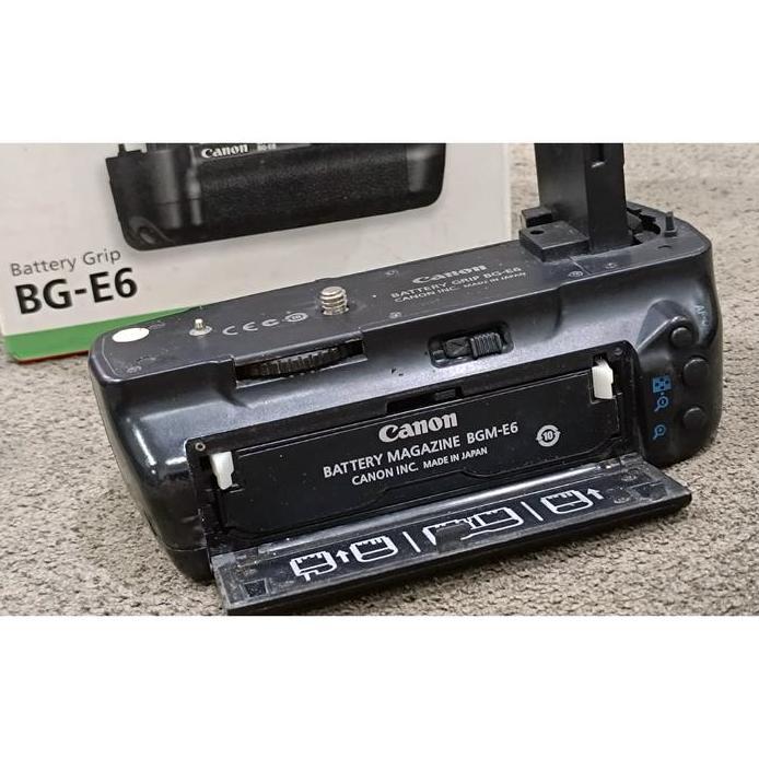 Battery Grip Canon Bg-E6 Untuk Eos 5D Mark Ii Second