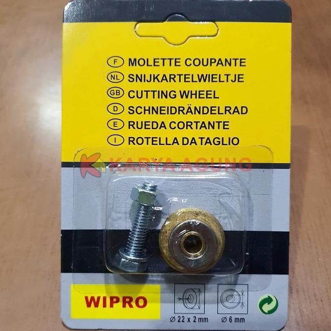 Mata Pisau Potong Keramik Dorong Manual + Bearing WIPRO CM2220B