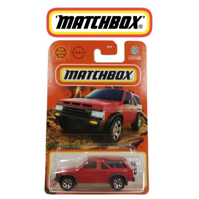 Matchbox 1985 Nissan Pathfinder Merah 93AL