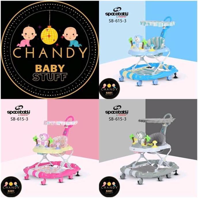 BABY WALKER SPACE BABY SB 611-3,612-3,615-3,618-3