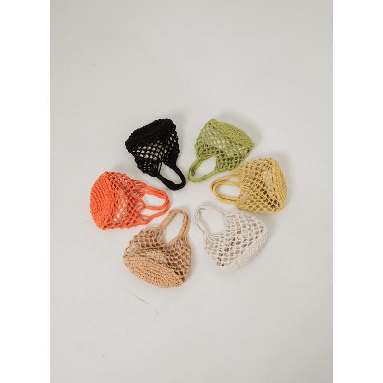 DIKAU - PLOOM MACRAME BAG - DIKAU X PLOOMBERRY - TAS MACRAME