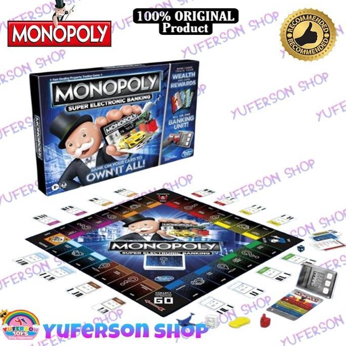 Monopoly Super Electronic Banking Game GSSE8978